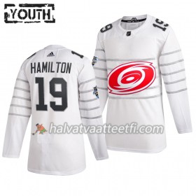 Lasten NHL Carolina Hurricanes Pelipaita Dougie Hamilton 19 Valkoinen 2020 NHL All-Star Adidas Authentic 